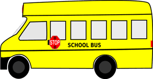 Icon of a yellow school bus