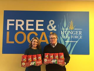 Murphy & Prachthauser donation to Hunger Task Force 
